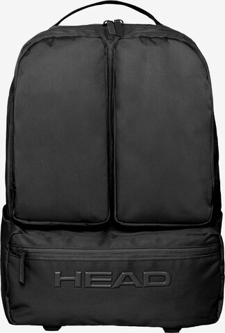 HEAD Backpack in Black: front