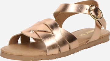 auksinė ABOUT YOU Sandalai 'Grace': priekis