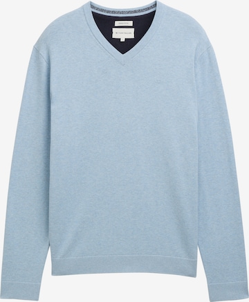 TOM TAILOR Sweater in Blue: front
