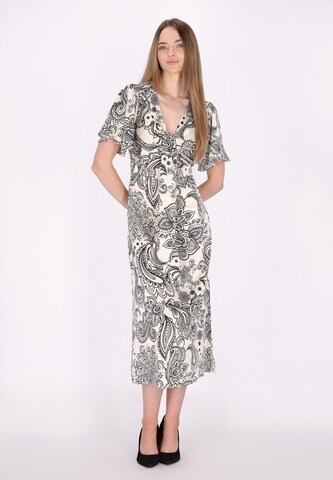 Robe DreiMaster Klassik en blanc : devant
