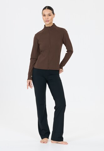 Athlecia Sportjacke 'Emarri' in Braun