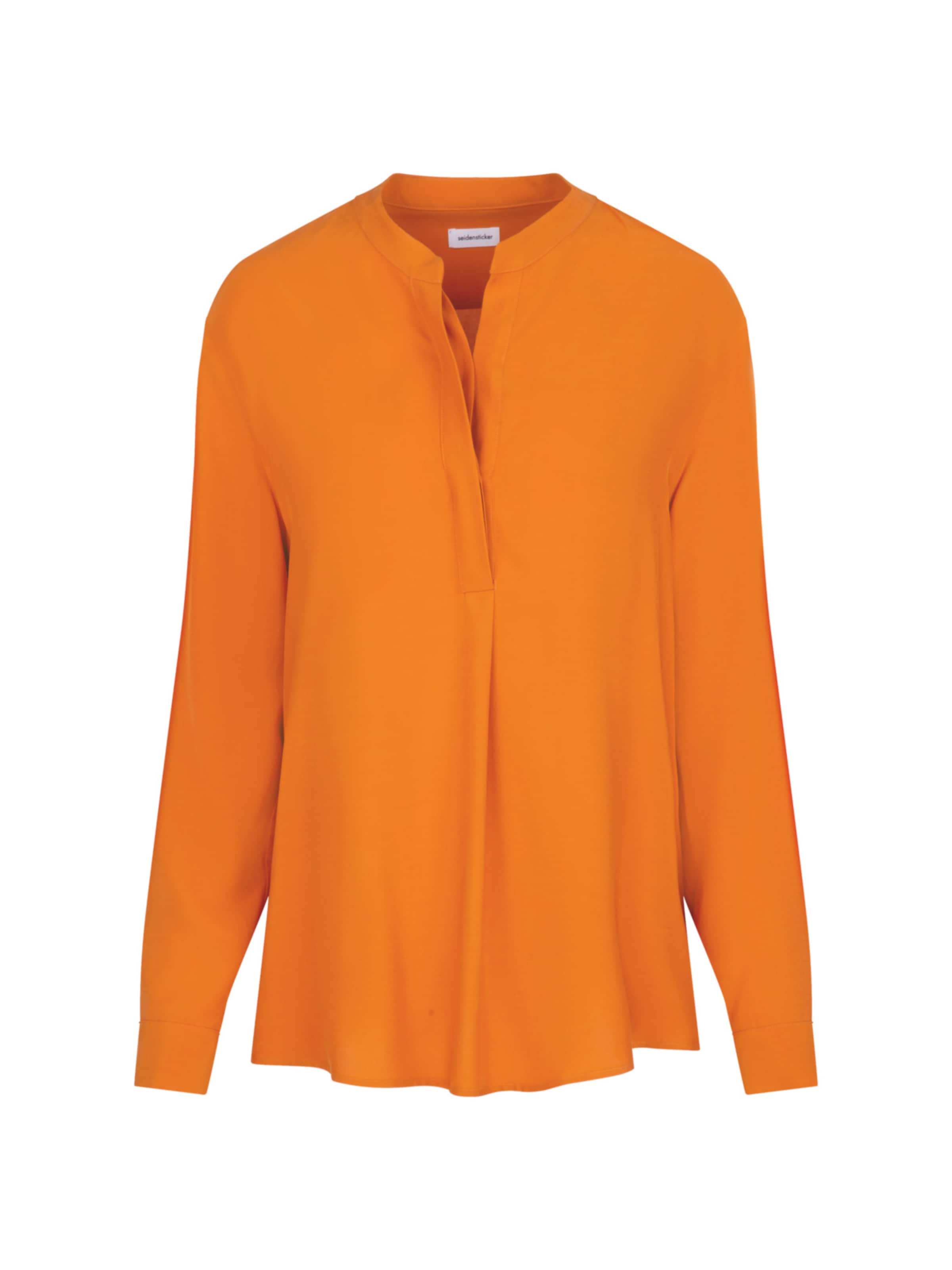 SEIDENSTICKER Bluse 'The Connecting Neutrals' in Orange: Vorderseite