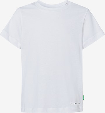 VAUDE Functioneel shirt in Wit: voorkant
