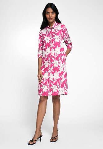 Robe-chemise St. Emile en rose : devant