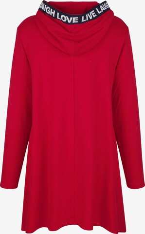 MIAMODA Sweatshirt in Red