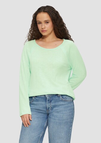 T-shirt s.Oliver Red Label Plus en vert : devant