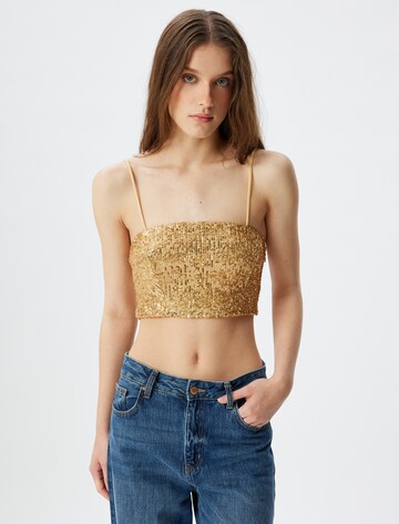 Koton Top in Gold: front