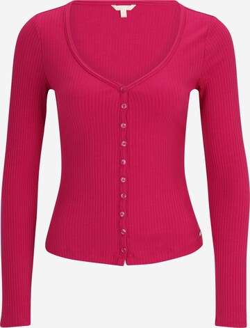 GUESS Gebreid vest in Fuchsia ABOUT YOU