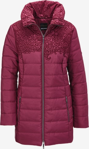 Veste d’hiver Goldner en rose : devant