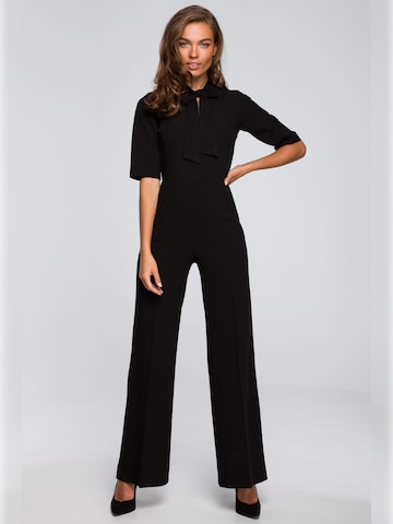 Stylove Jumpsuit in Schwarz: Vorderseite