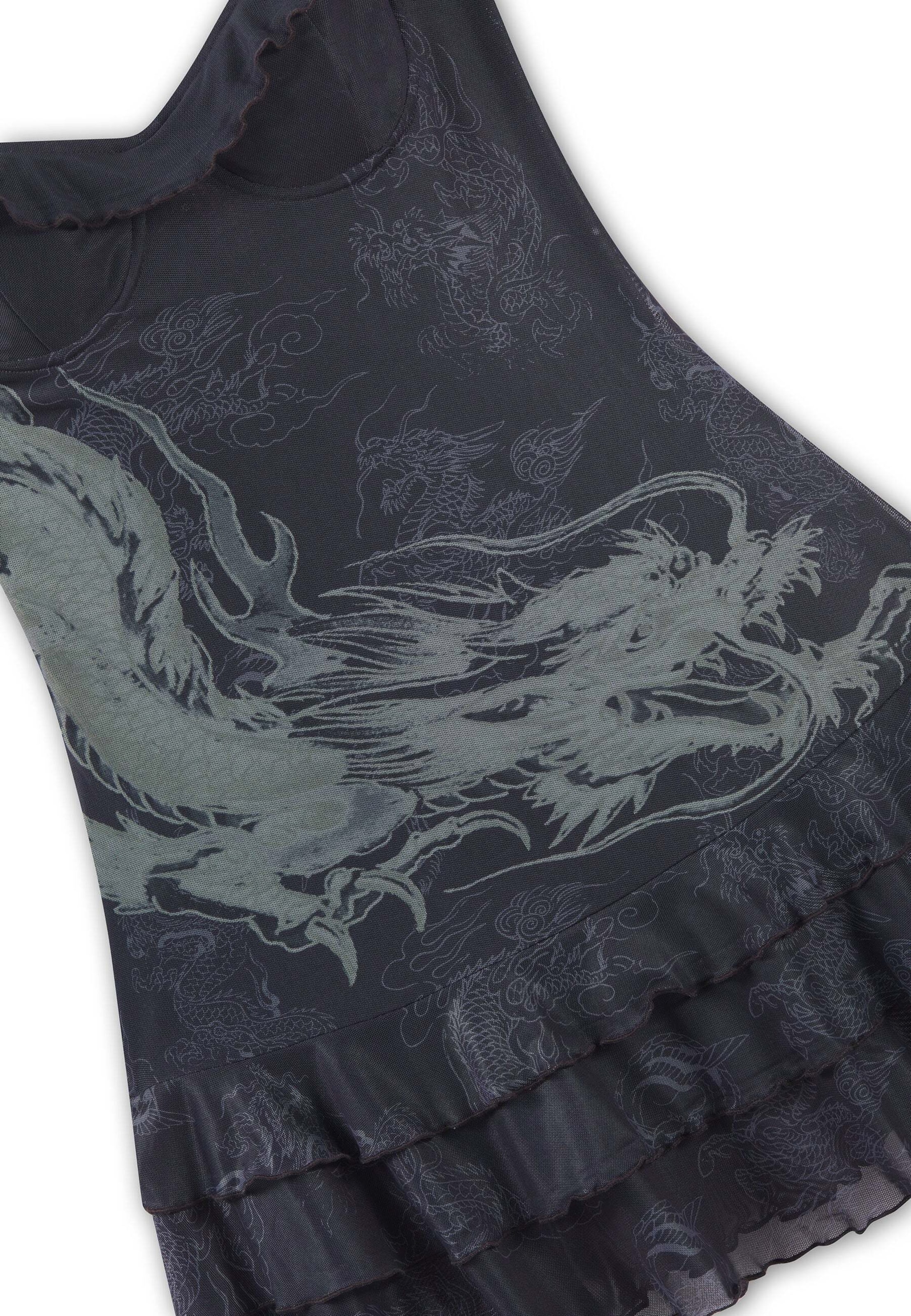 Ed Hardy Рокля в черно: отпред