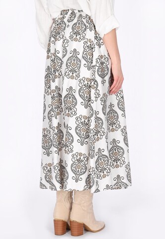 usha FESTIVAL - Falda en blanco