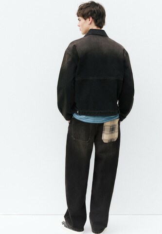 Pull&Bear Overgangsjakke i sort
