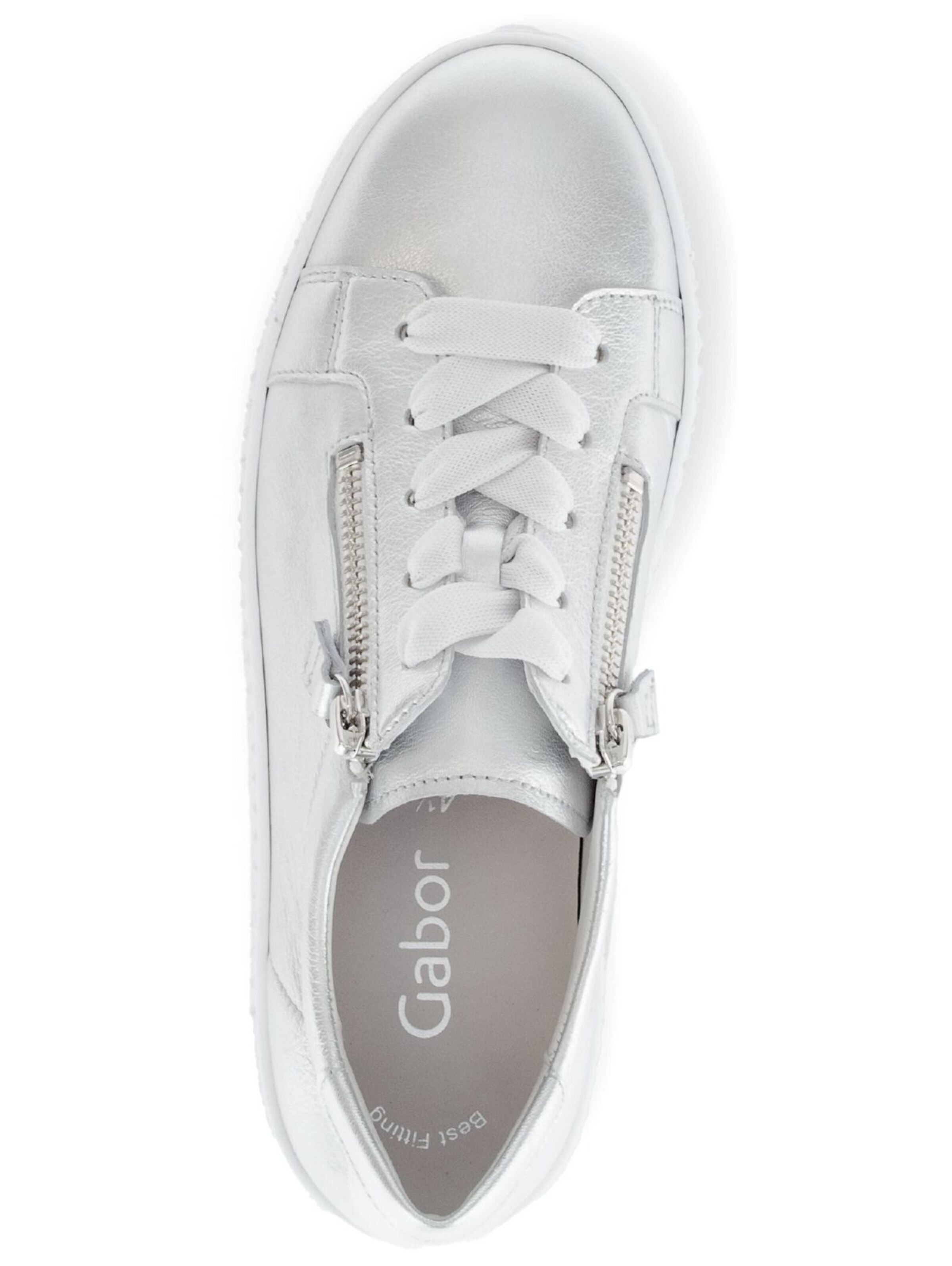 GABOR Sneaker low i sølv