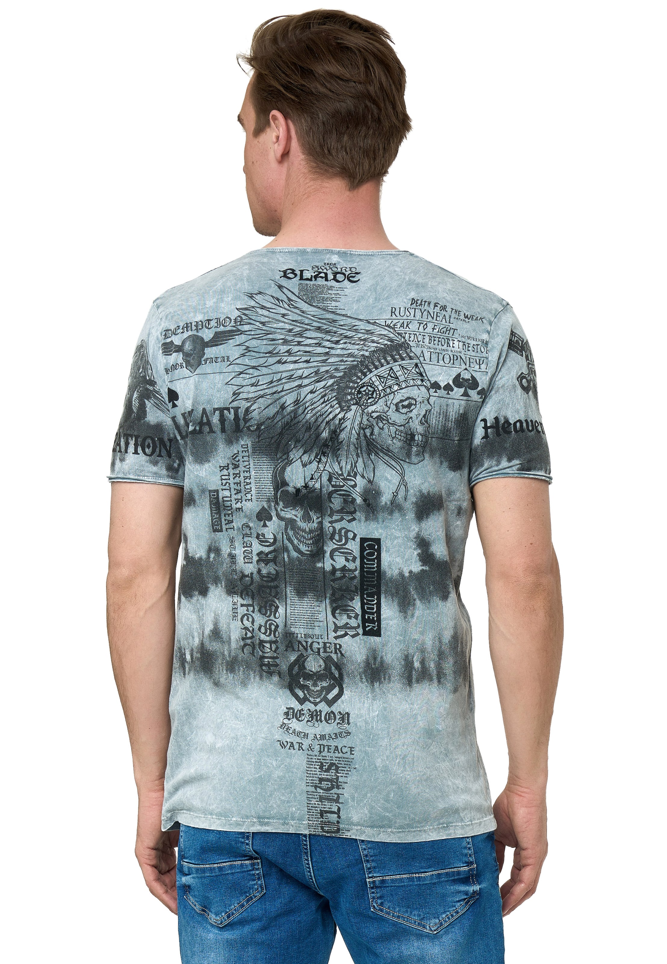 Rusty Neal Shirt in Grey