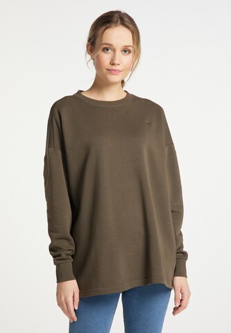 DreiMaster Vintage Sweatshirt in Bruin: voorkant