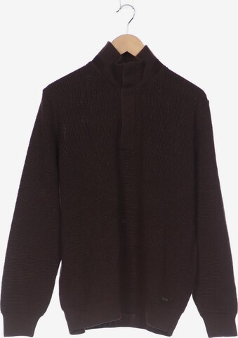 bugatti Sweater & Cardigan in L in Brown: front