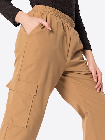 SISTERS POINT Loose fit Cargo Pants 'VUJA' in Beige