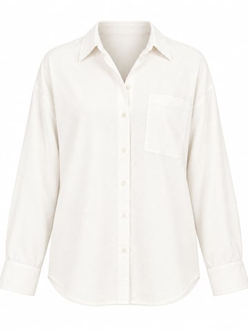 Chemisier 'Ness' WEARABLE STORIES en blanc : devant