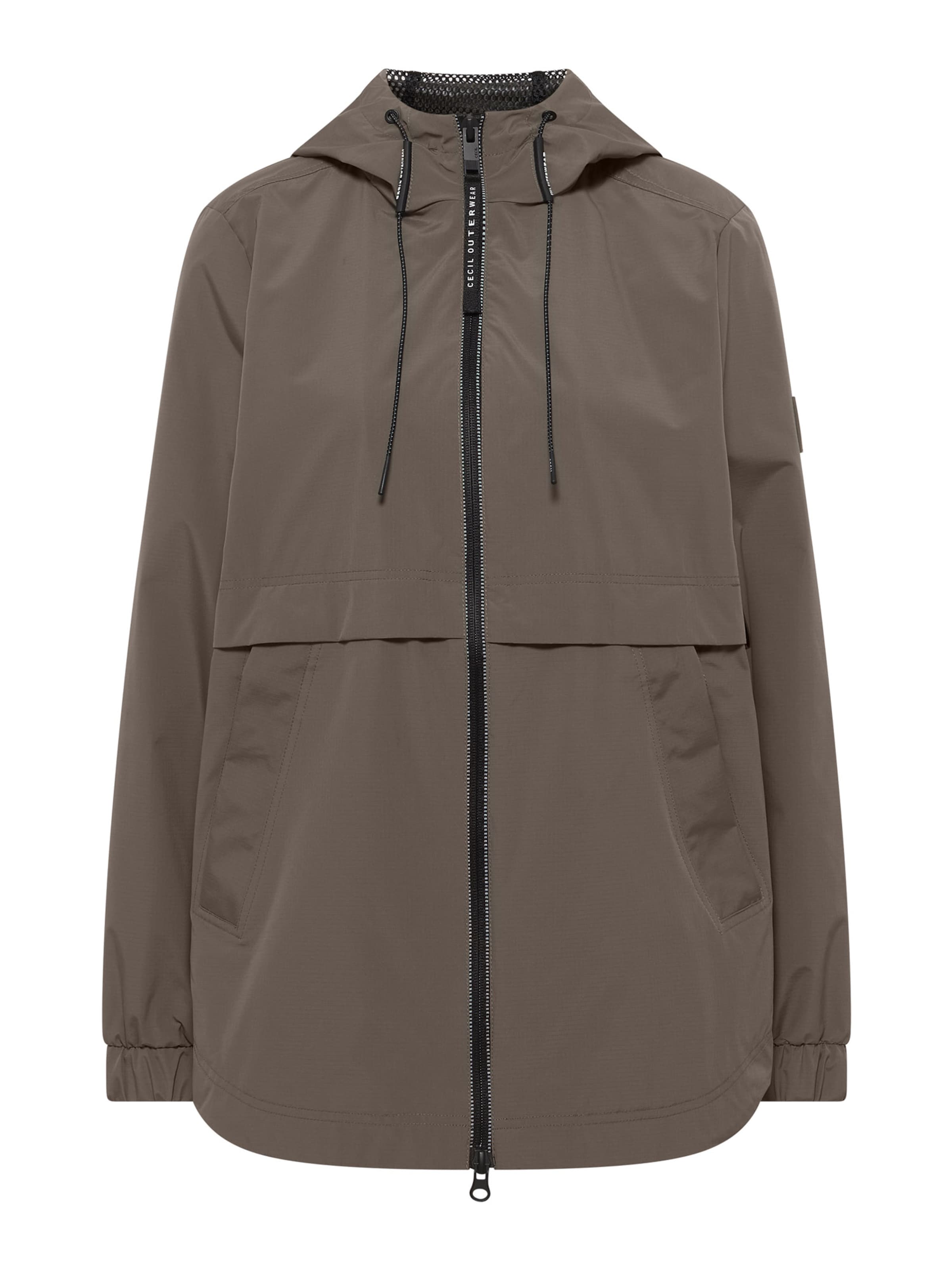 Giacca di mezza stagione di CECIL in marrone: frontale