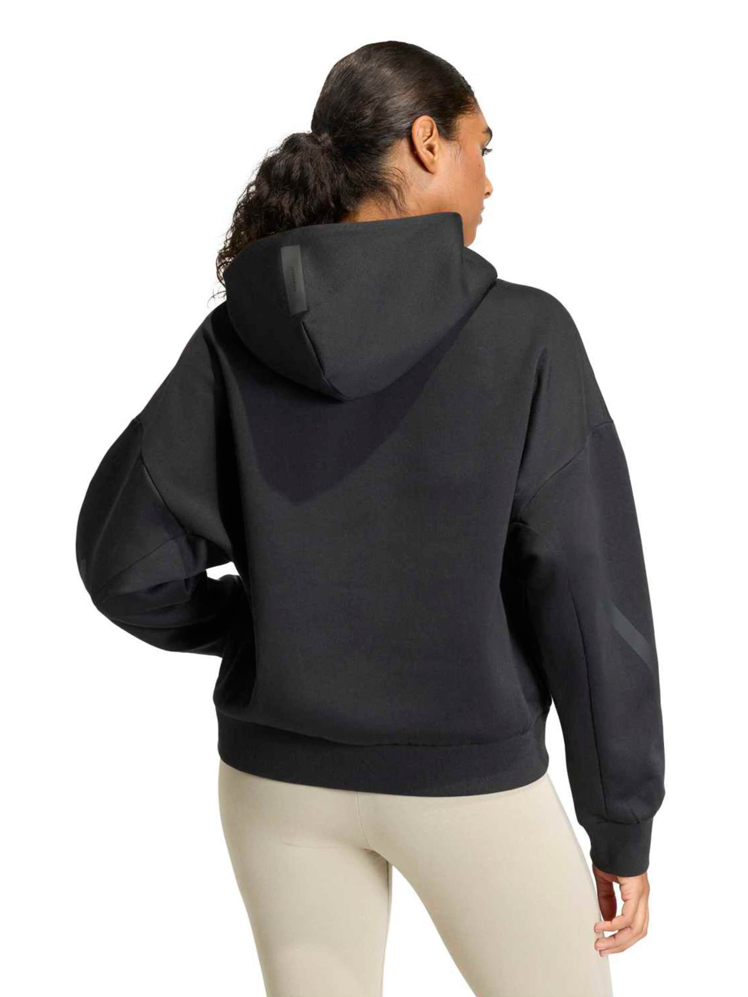 ADIDAS SPORTSWEAR Športová mikina 'Z.N.E.' - Čierna