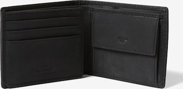 TOM TAILOR Wallet 'Ron' in Black