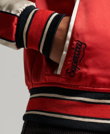 Superdry Tussenjas 'Suikajan' in Rood