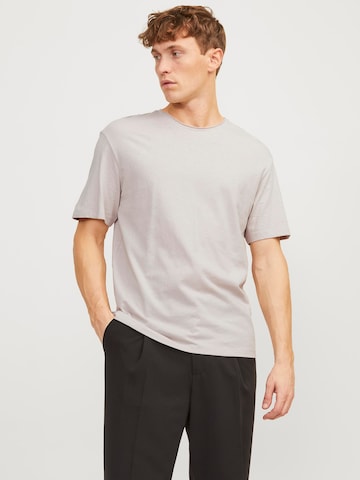 pelēks JACK & JONES T-Krekls 'Summer': no priekšpuses