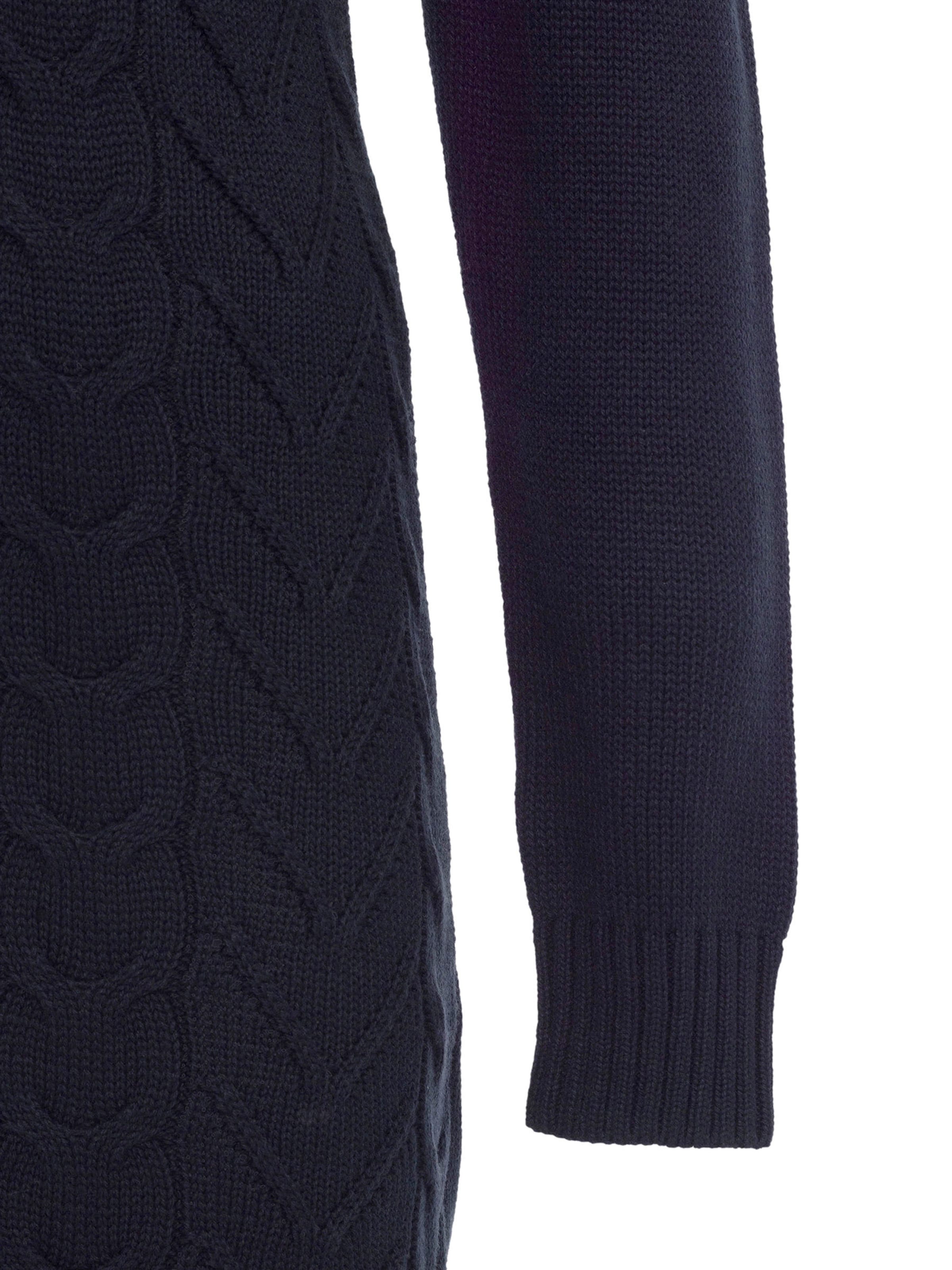 Moxx Paris Pletené šaty 'Belicia' - Modrá