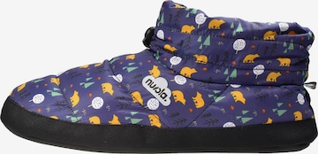 Nuvola. - Zapatillas de casa 'Teddy' en azul: frente