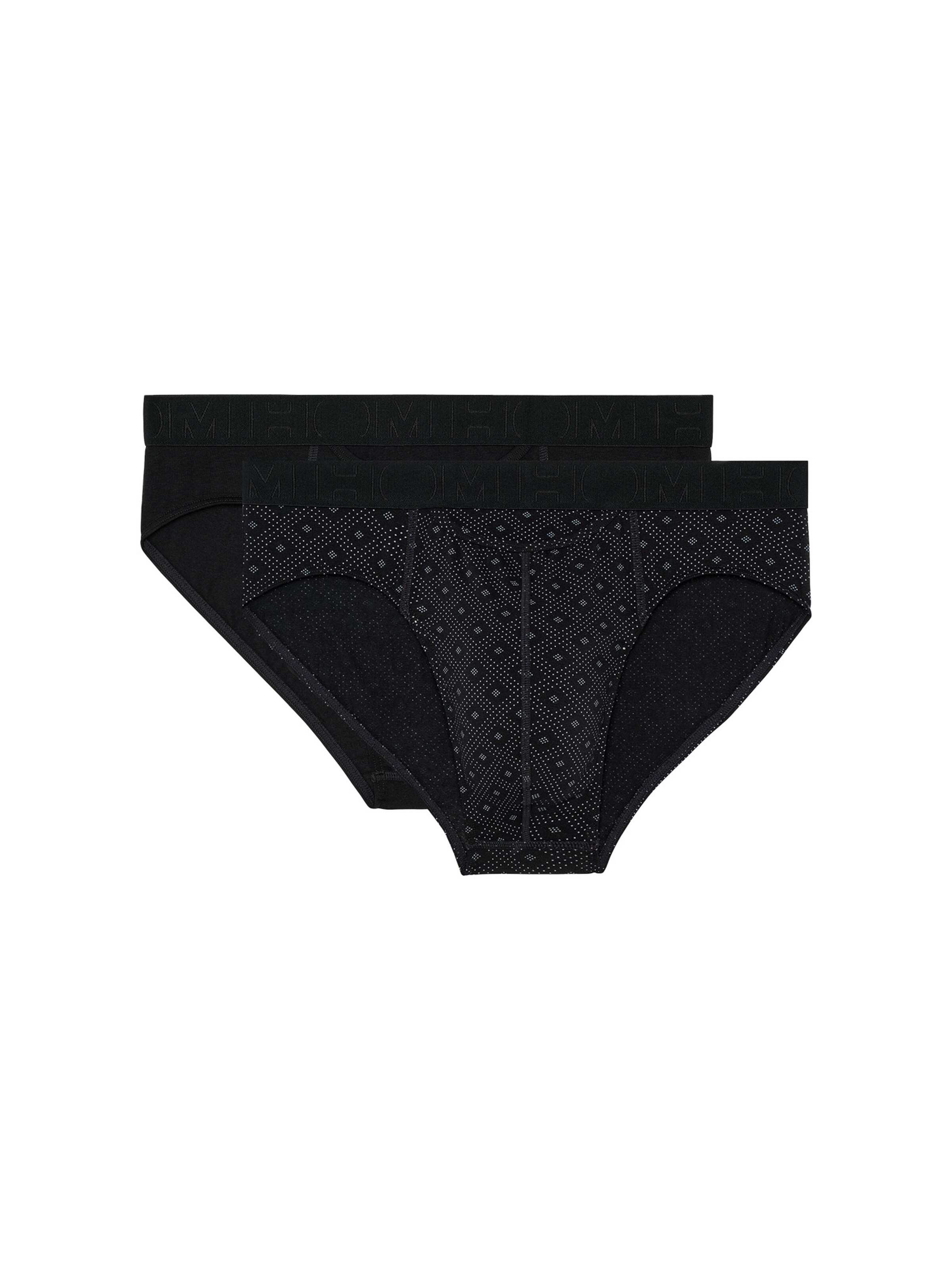 Slip 'Neels' HOM en noir : devant