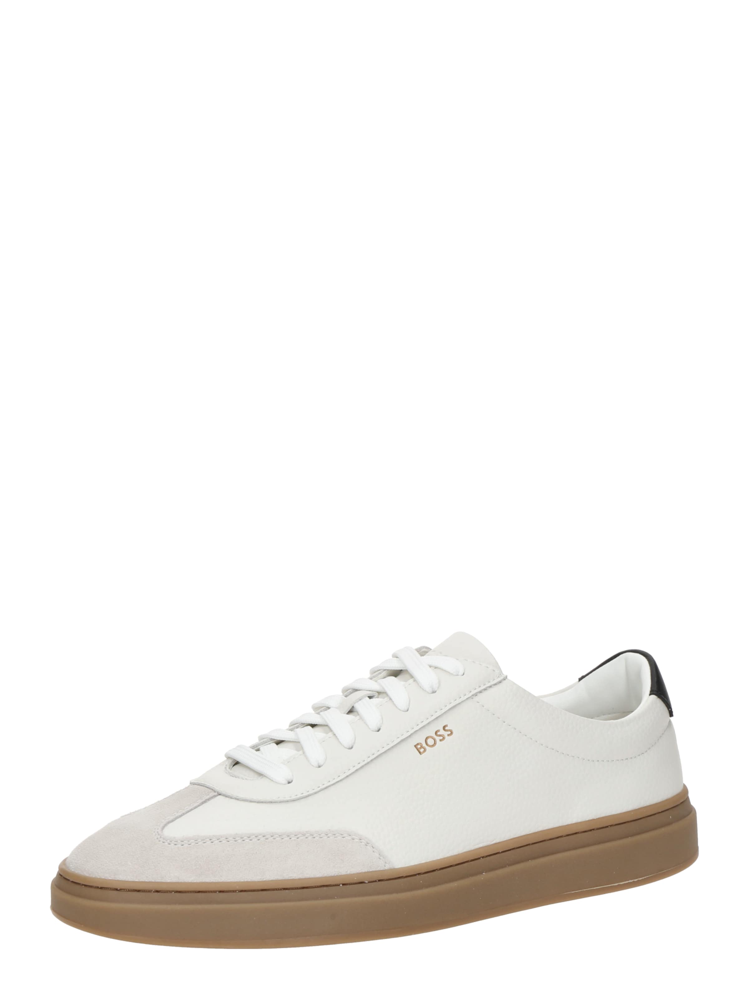 BOSS Nízke tenisky 'Kieran' - béžová / čierna / biela, Produkt