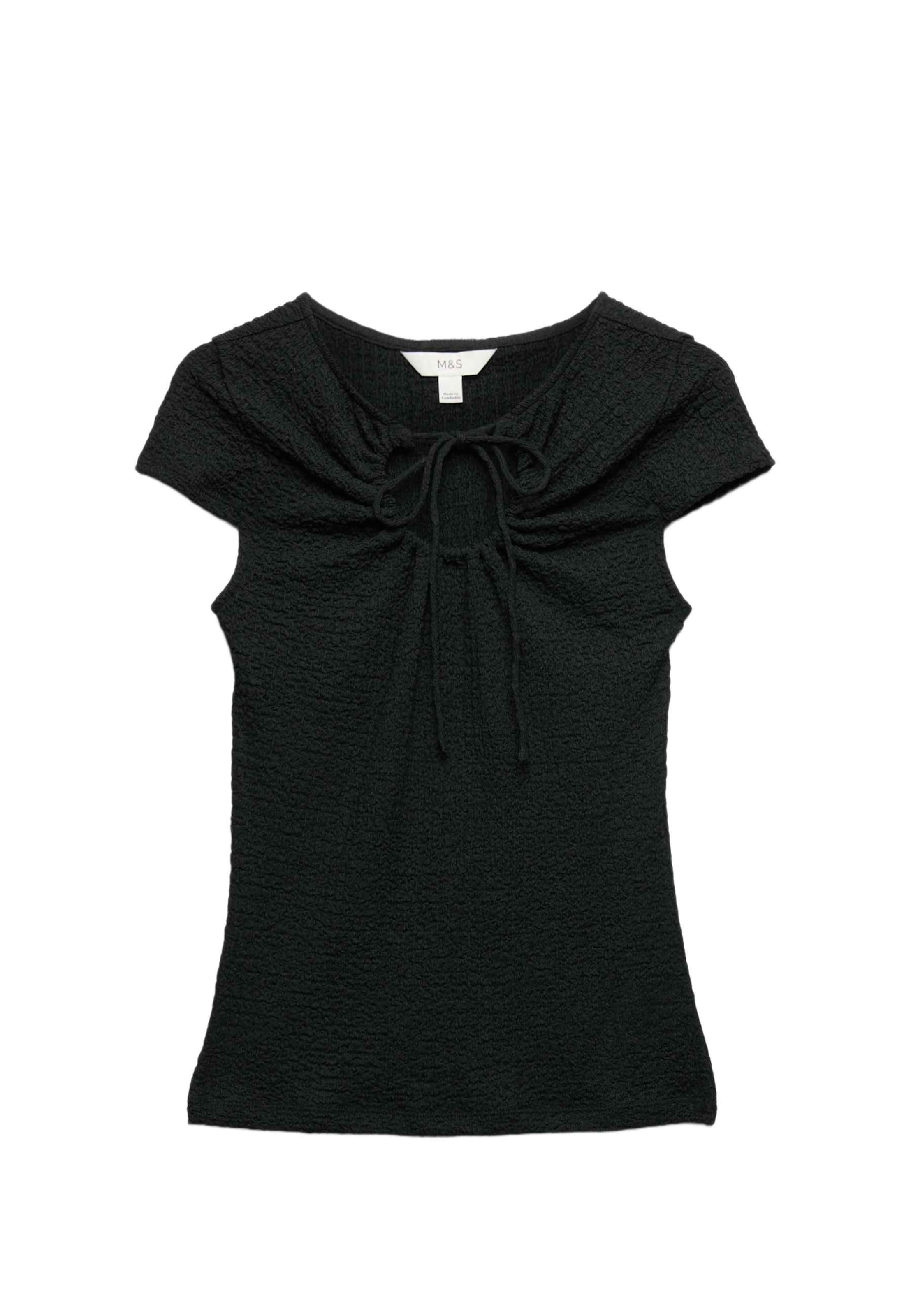 Maglietta di Marks & Spencer in nero: frontale