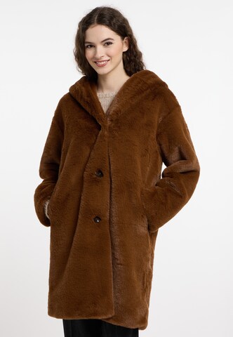 Frieda & Freddies NY Winter Jacket in Brown: front