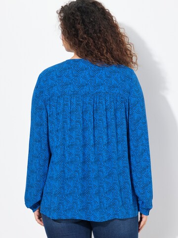 Ulla Popken Blouse in Blauw