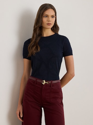 Lauren Ralph Lauren Trui in Blauw: voorkant