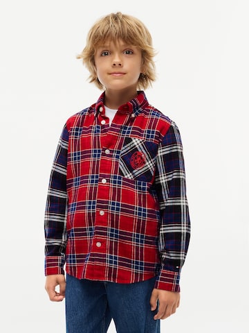 TOMMY HILFIGER Regular fit Button Up Shirt in Blue: front