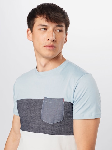 INDICODE JEANS T-Shirt 'Clemens' in Blau