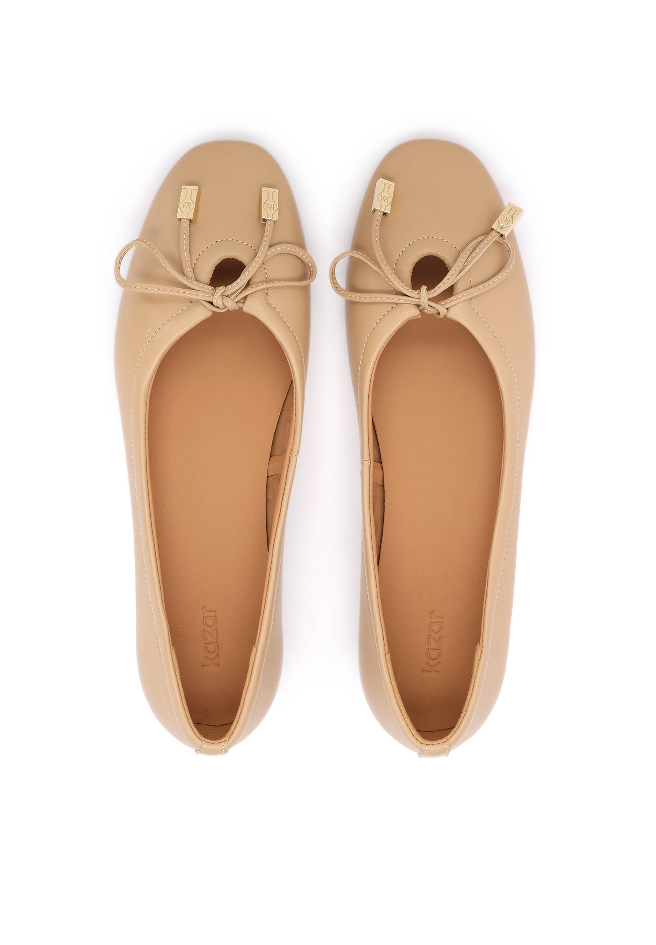 Kazar Ballerina in Beige