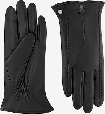 Gants 'Quinto' Roeckl en noir : devant