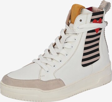 Crickit High-Top Sneakers 'MAXIE' in Beige: front