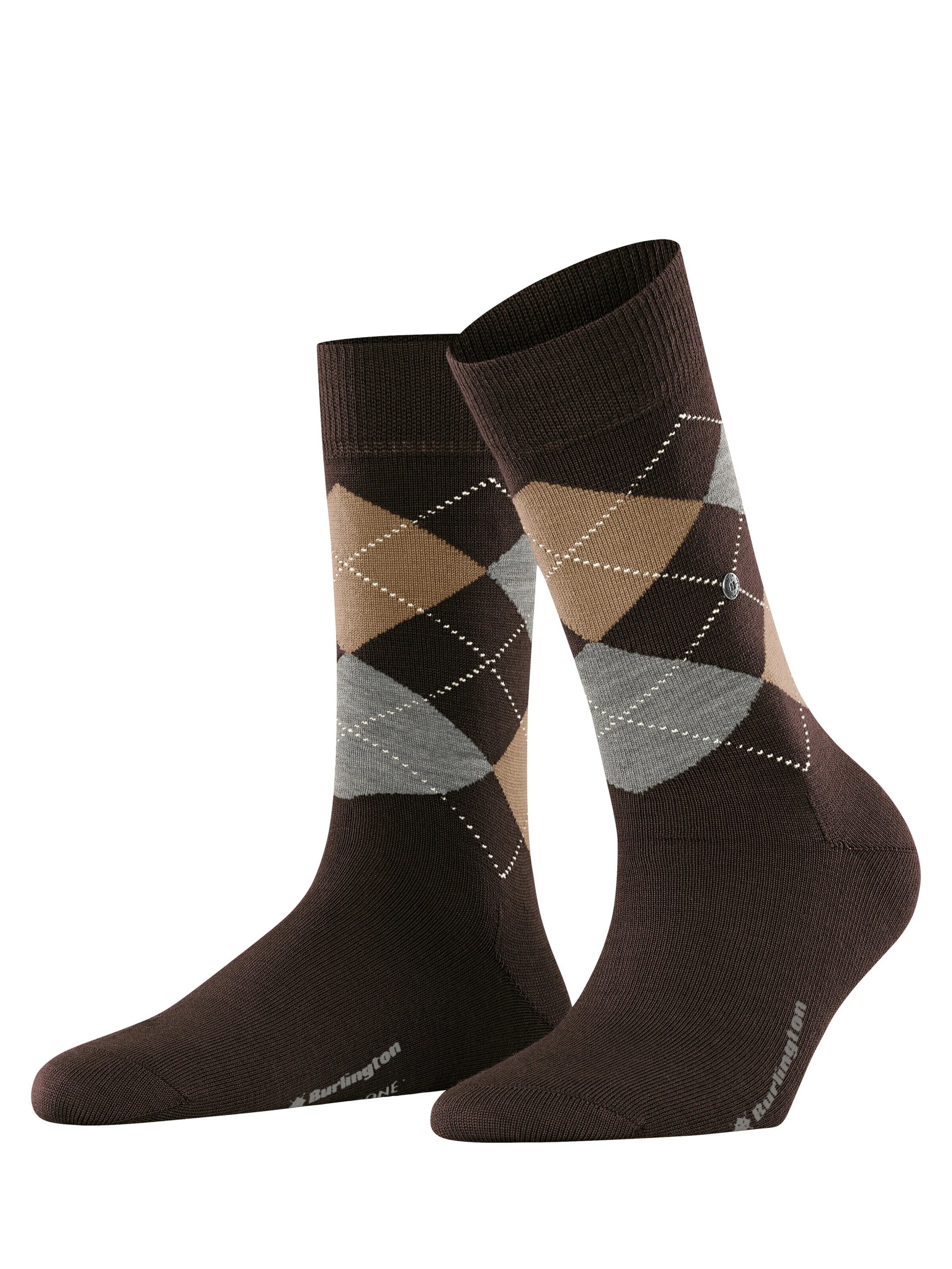 BURLINGTON Socken 'Marylebone'‌‌‌‌‌‌ in Braun: Vorderseite