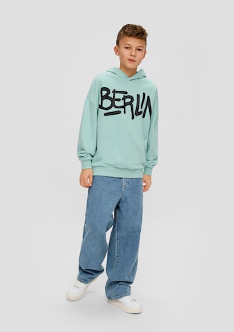 s.Oliver Sweatshirt in Grün