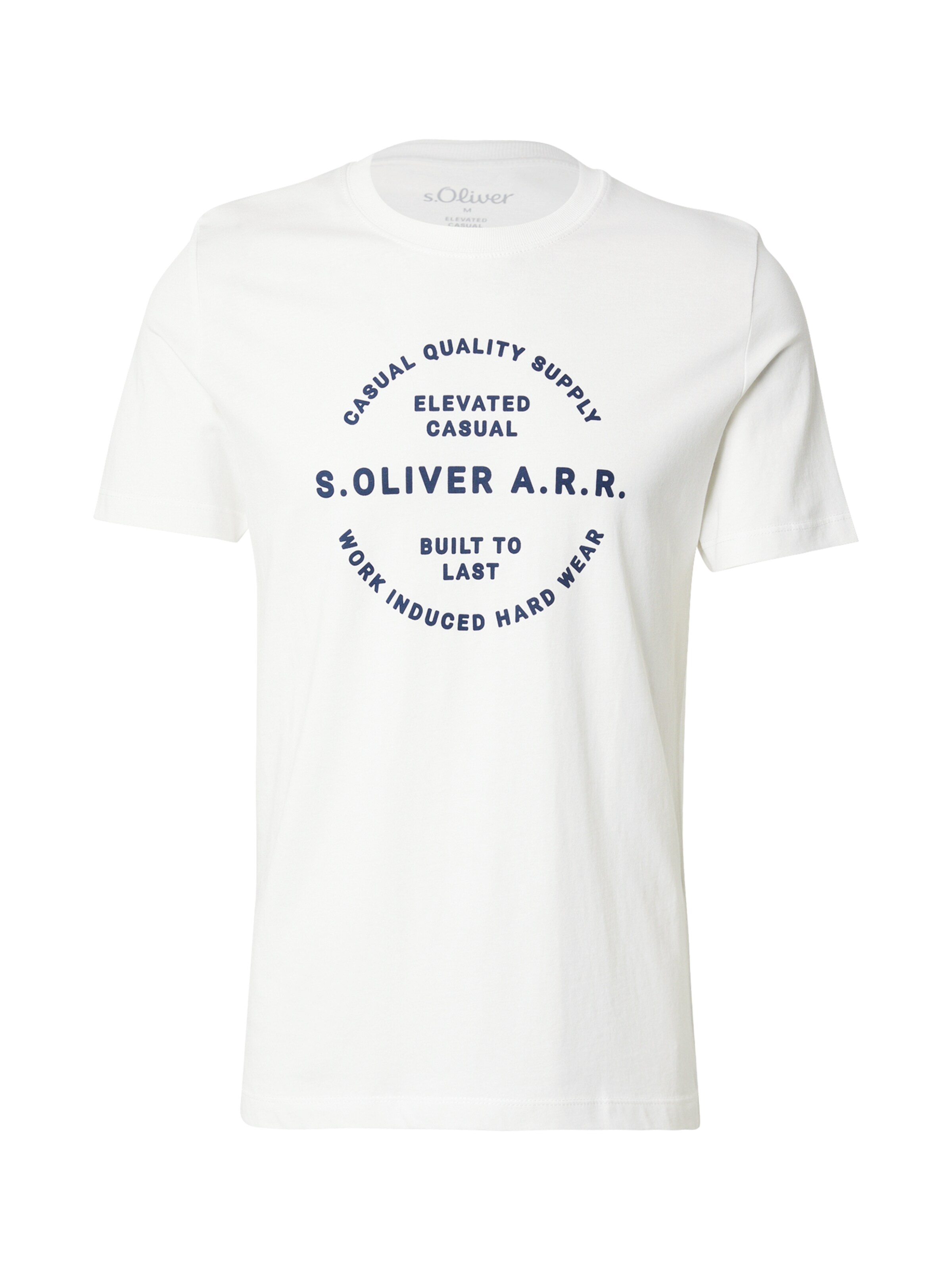 s.Oliver T-Shirt in Weiß: Vorderseite