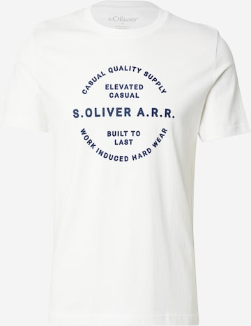 s.Oliver Shirt in White: front