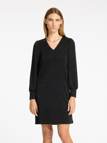 Robe SELECTED FEMME en noir : devant