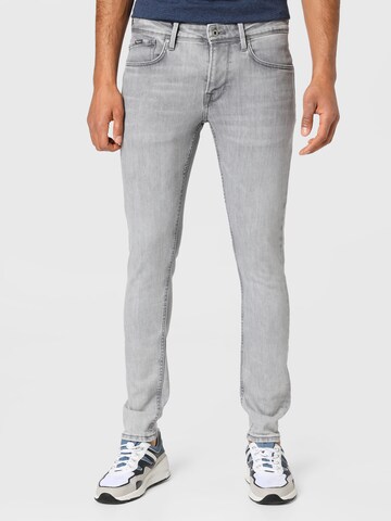 Pepe Jeans Skinny Jeansy 'FINSBURY' w kolorze szary: przód