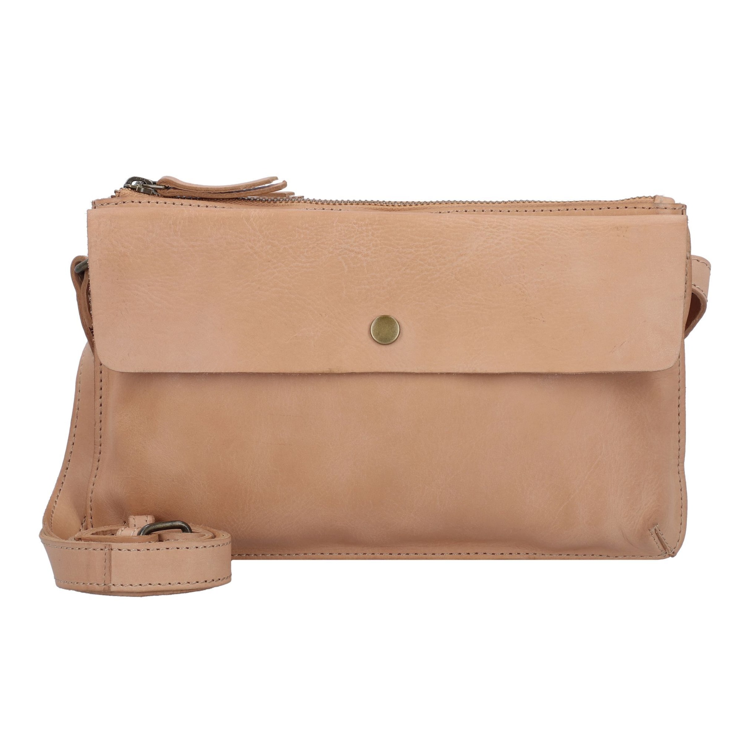 Harold's Umhängetasche 'Submarine' in Beige: Vorderseite