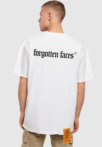 Forgotten Faces Shirt 'Relict Of Time' in Wit