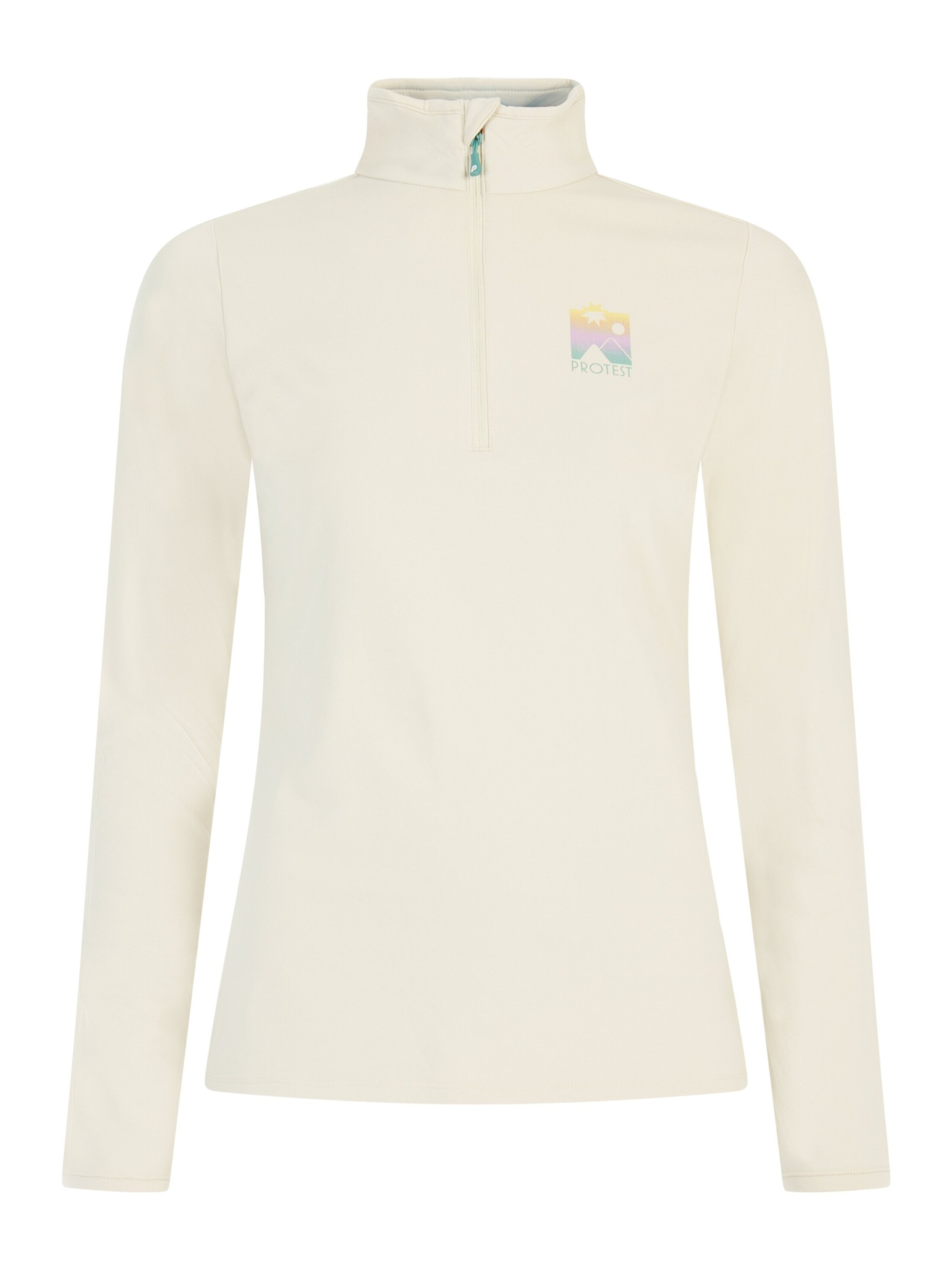 PROTEST Sportsweatshirt 'PRTGentle'‌ in Weiß: Vorderseite